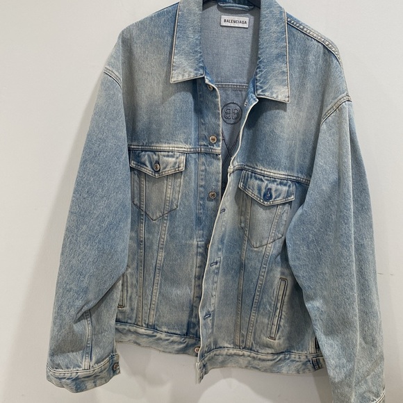 Balenciaga denim jaket  good condition - Picture 2 of 10
